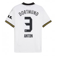 Camisa de Futebol Borussia Dortmund Waldemar Anton #3 Equipamento Alternativo 2024-25 Manga Curta